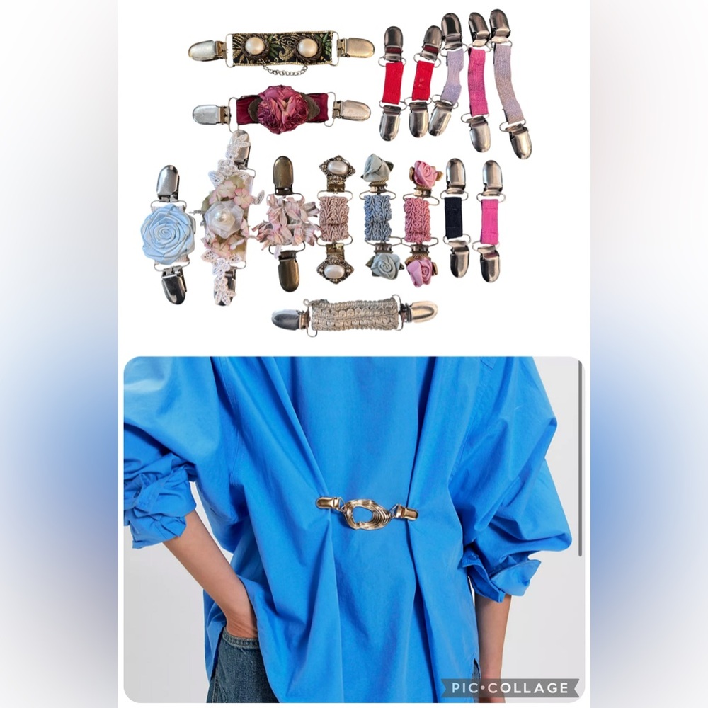 Shirt/Sweater Cincher Clips - Lot